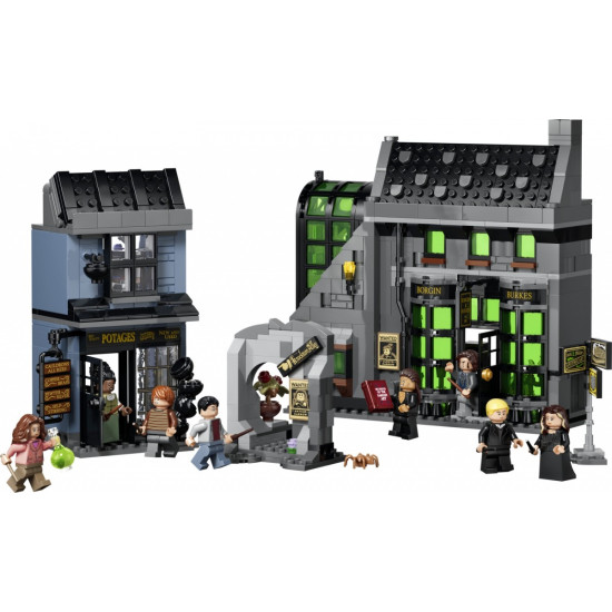 Klocki Harry Potter 76471 Magiczne sklepy na ulicy Śmiertelnego Nokturnu 