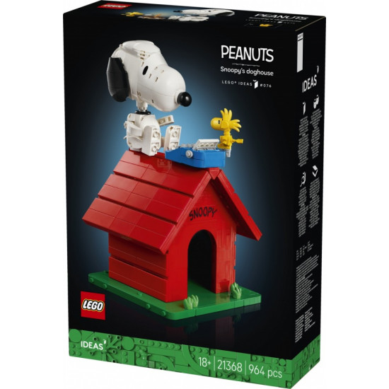 Klocki Ideas 21368 Fistaszki: Buda Snoopyego