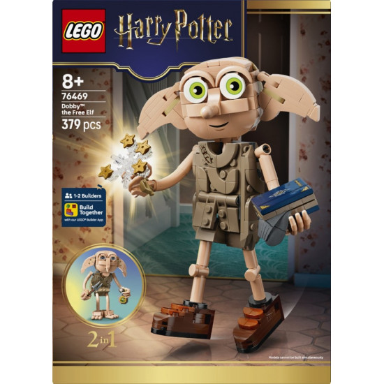 Klocki Harry Potter 76469 Wolny skrzat Zgredek 