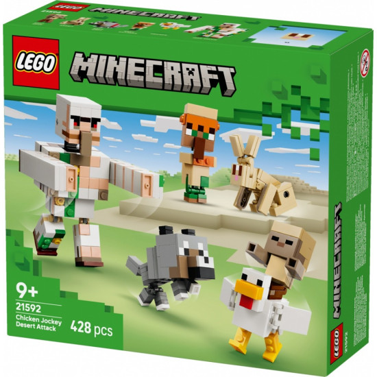 Klocki Minecraft 21592 Atak kurzego jeźdźca na pustyni