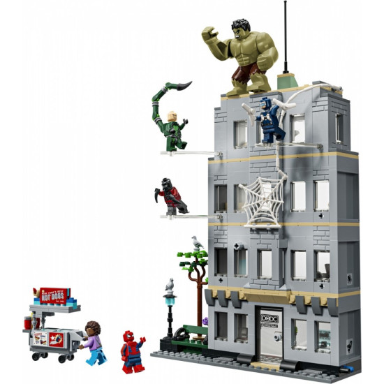 Klocki Marvel Super Heroes 76350 Epickie starcie: Spider-Man kontra Hulk 