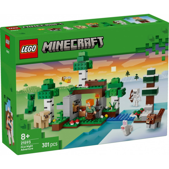 Klocki Minecraft 21593 Przetrwanie pierwszej nocy
