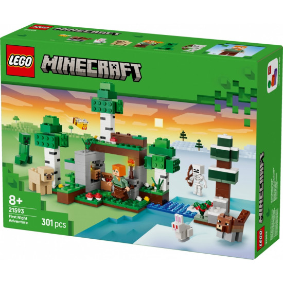 Klocki Minecraft 21593 Przetrwanie pierwszej nocy