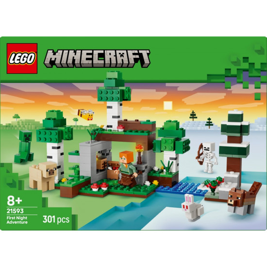 Klocki Minecraft 21593 Przetrwanie pierwszej nocy