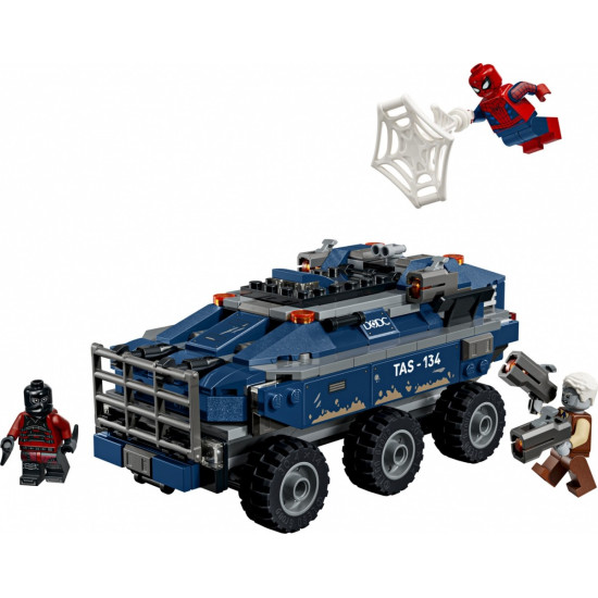 Klocki Marvel Super Heroes 76349 Pościg Spider-Mana za więźniarką