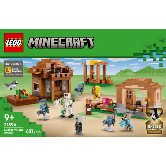 Klocki Minecraft 21596 Najazd przywoływaczy na wioskę