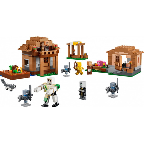 Klocki Minecraft 21596 Najazd przywoływaczy na wioskę
