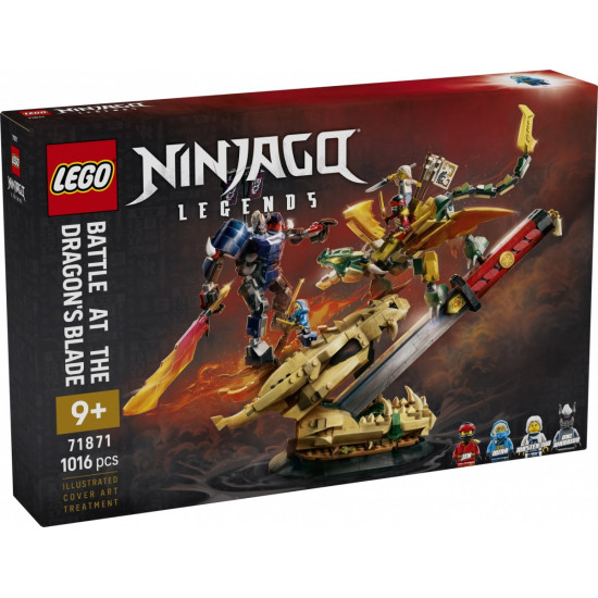 Klocki Ninjago 71871 Bitwa o Smocze Ostrze 