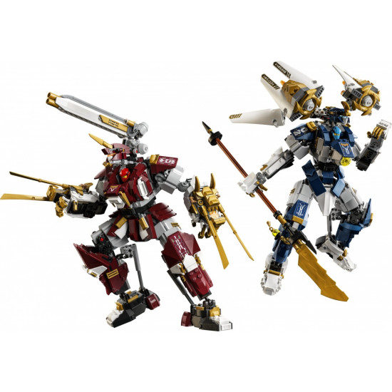 Klocki Ninjago 71870 Bliźniacze tytanowe mechy 