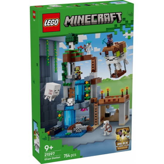 Klocki Minecraft 21597 Stacja Ghasta