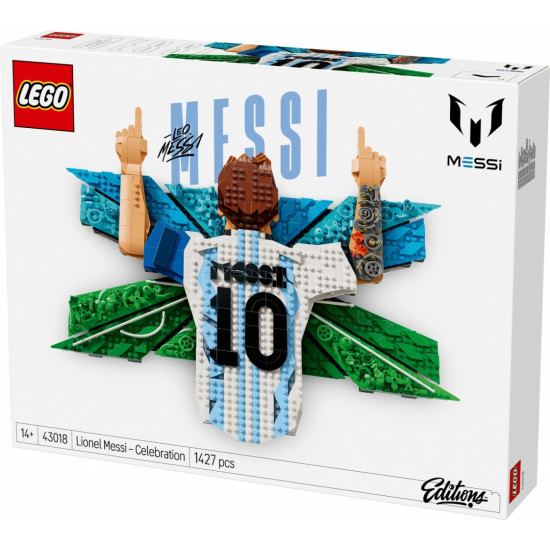 Klocki Editions 43018 Lionel Messi - cieszynka