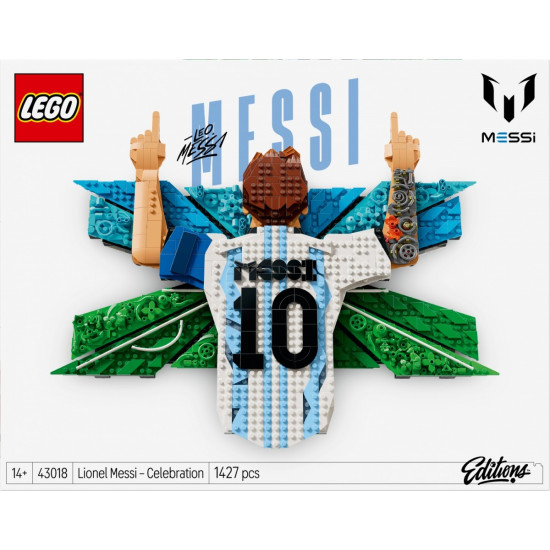 Klocki Editions 43018 Lionel Messi - cieszynka