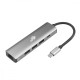 Adapter USB C - RJ45 3xUSB A 3.0, USB C