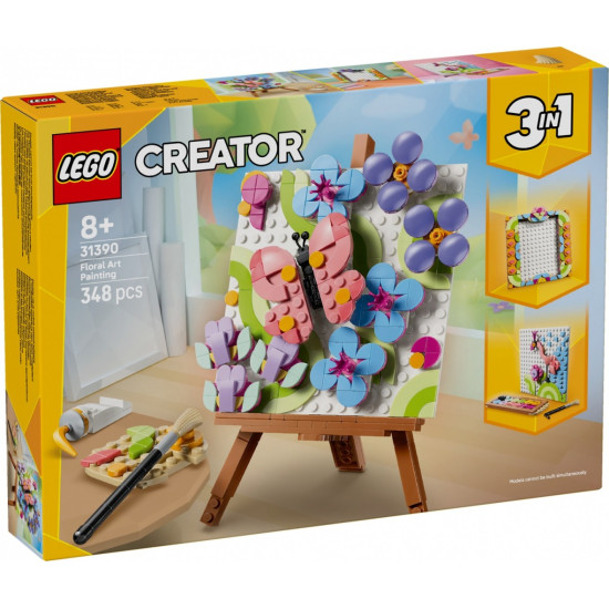Klocki Creator 31390 Dekoracyjny obraz z kwiatami