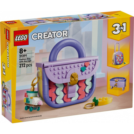 Klocki Creator 31391 Modna torebka ze schowkiem