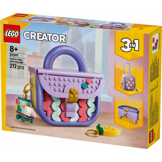 Klocki Creator 31391 Modna torebka ze schowkiem