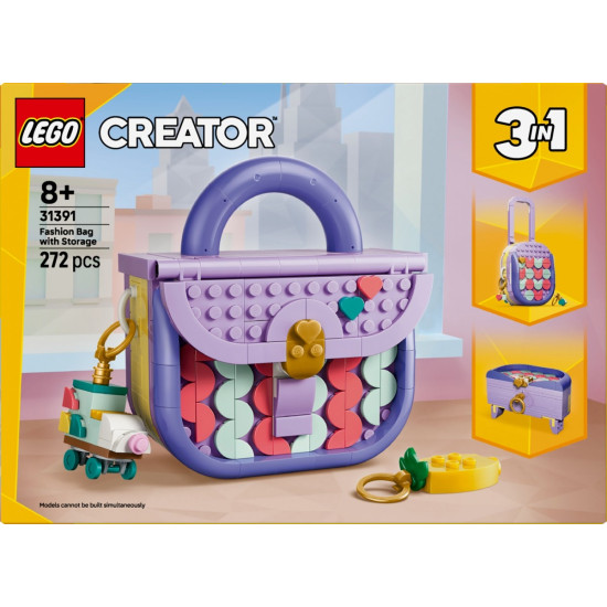 Klocki Creator 31391 Modna torebka ze schowkiem