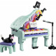 Klocki Creator 31392 Dekoracyjny fortepian z kotem