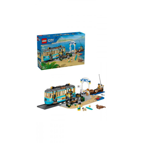 Klocki City 60506 Tramwaj przy plaży 