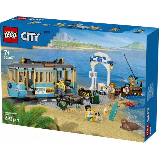 Klocki City 60506 Tramwaj przy plaży 