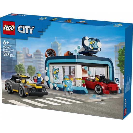 Klocki City 60497 Automatyczna myjnia samochodowa 