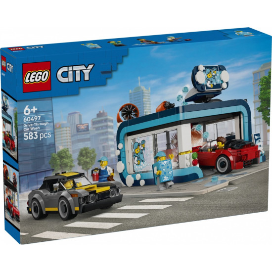 Klocki City 60497 Automatyczna myjnia samochodowa 