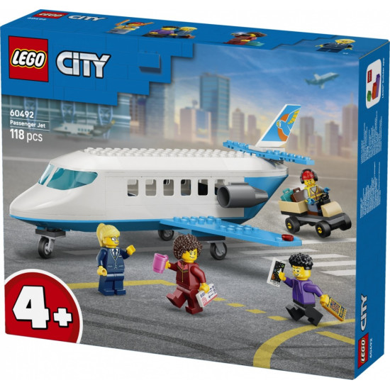 Klocki City 60492 Samolot pasażerski 