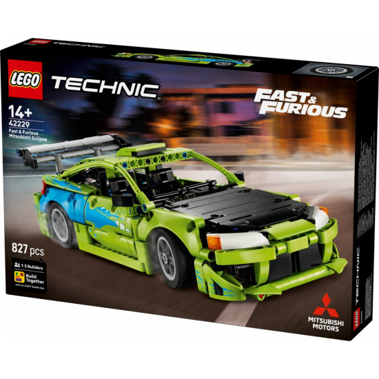 Klocki Technic 42229 Samochód Fast and Furious Mitsubishi Eclipse