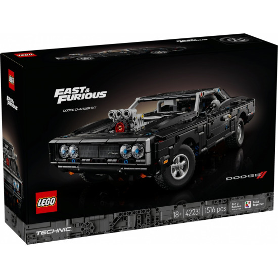 Klocki Technic 42231 Samochód Fast and Furious Dodge Charger R/T