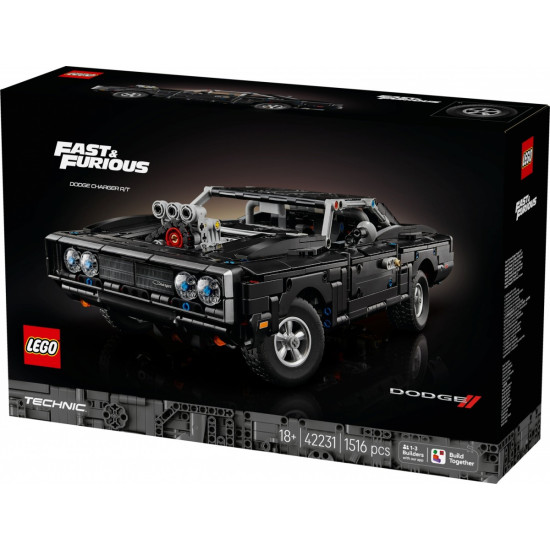 Klocki Technic 42231 Samochód Fast and Furious Dodge Charger R/T