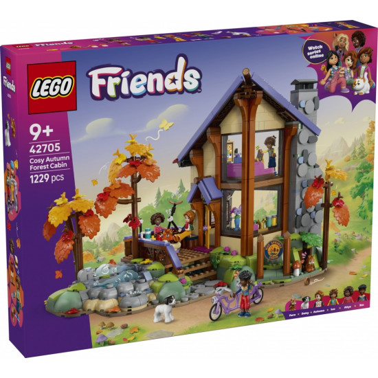 Klocki Friends 42705 Jesienna leśna chatka