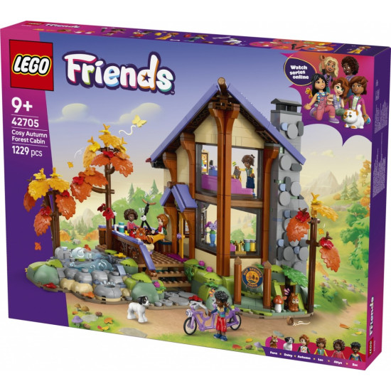 Klocki Friends 42705 Jesienna leśna chatka