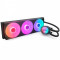 Chłodzenie wodne Kraken core 360 RGB czarne 