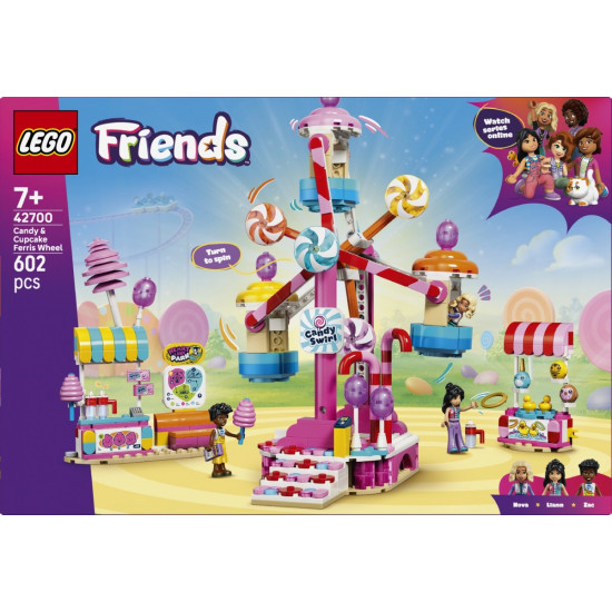 Klocki Friends 42700 Cukierkowo-babeczkowy diabelski młyn