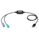 Adapter PS/2 do USB 90cm