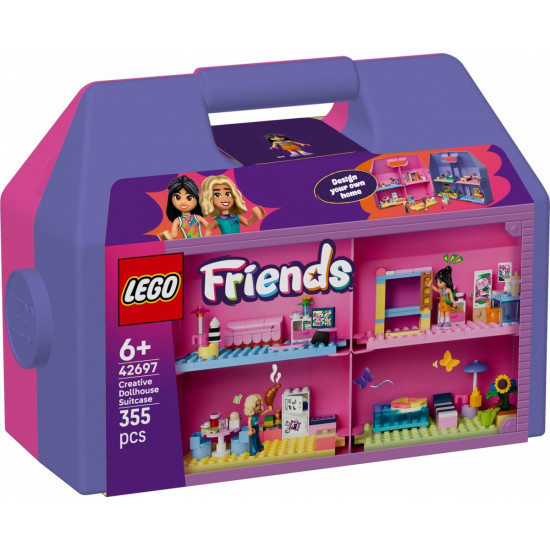 Klocki Friends 42697 Kreatywna walizka z domkiem dla lalek