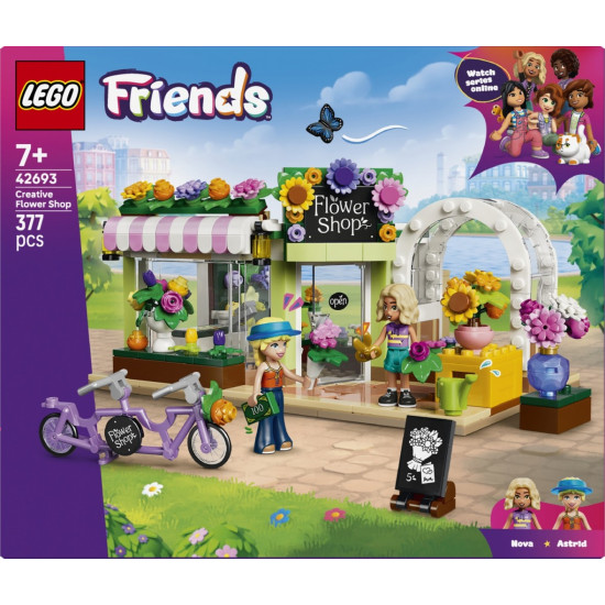 Klocki Friends 42693 Kreatywna kwiaciarnia