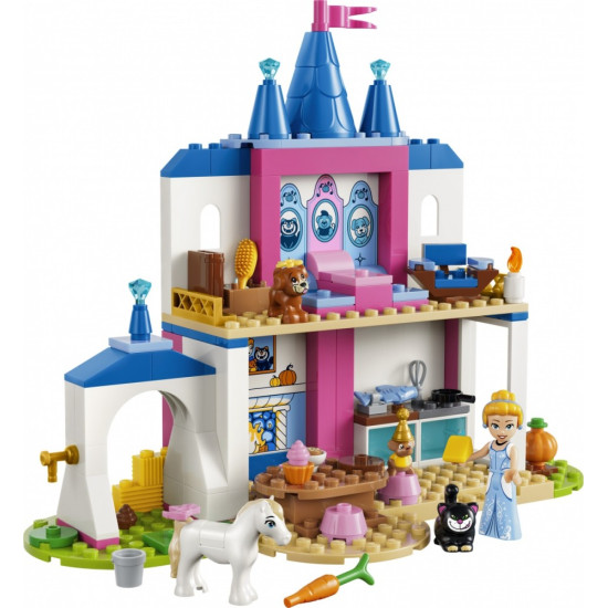 Klocki Disney 43283 Zamek Kopciuszka i jej zwierzęcych przyjaciół 