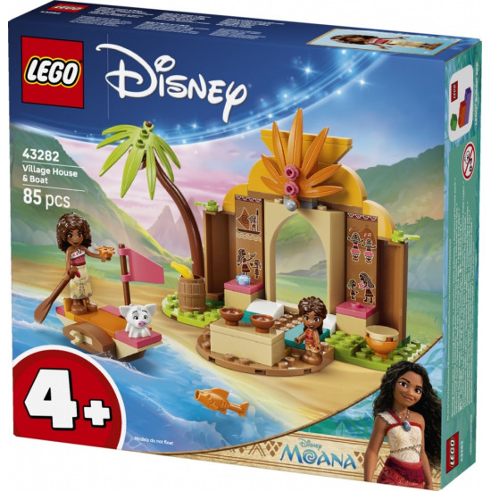 Klocki Disney 43282 Wiejska chatka i łódź