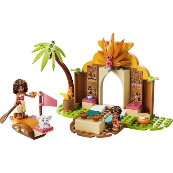 Klocki Disney 43282 Wiejska chatka i łódź