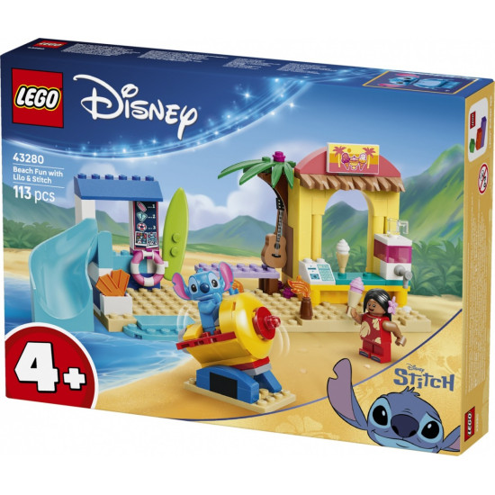Klocki Disney 43280 Zabawa na plaży z Lilo i Stitchem 