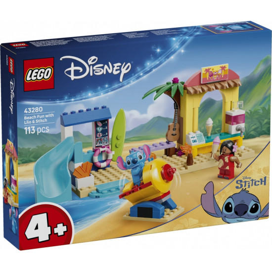 Klocki Disney 43280 Zabawa na plaży z Lilo i Stitchem 