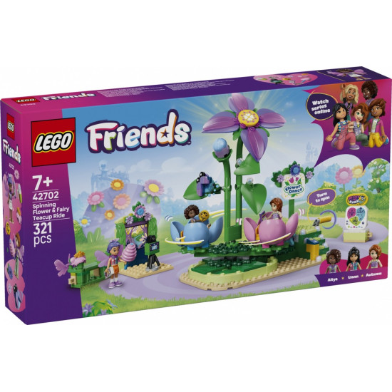 Klocki Friends 42702 Wróżkowa karuzela z kwiatami