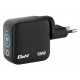 Ładowarka Mini GaN 65W TFT 2xUSB-C 1xUSB-A EU/UK/USA 30238