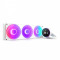Chłodzenie wodne Kraken elite 420 RGB LCD białe 
