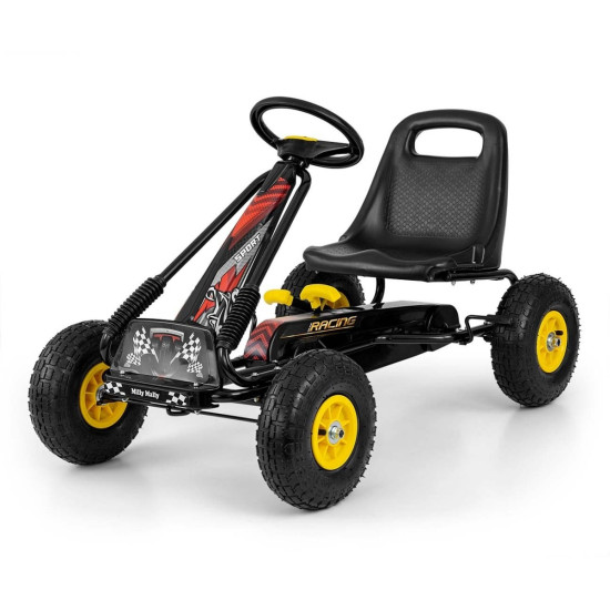 Gokart na pedały Thor Czarny