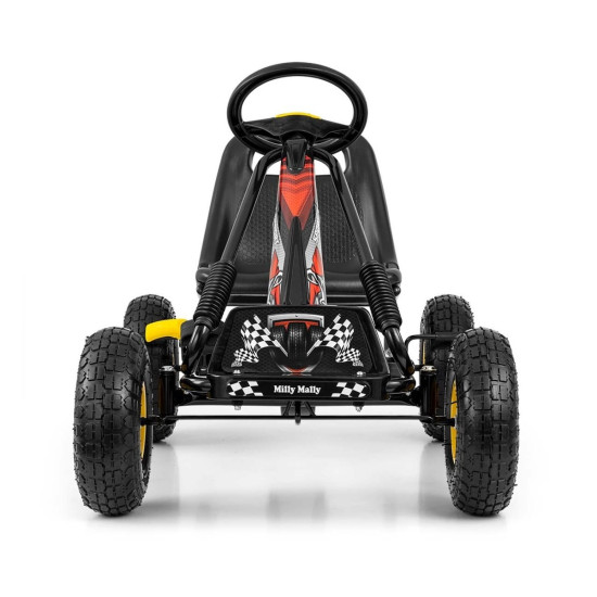 Gokart na pedały Thor Czarny