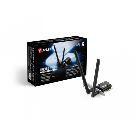 Karta sieciowa Herald BE6500 WiFi 7 PCIe 