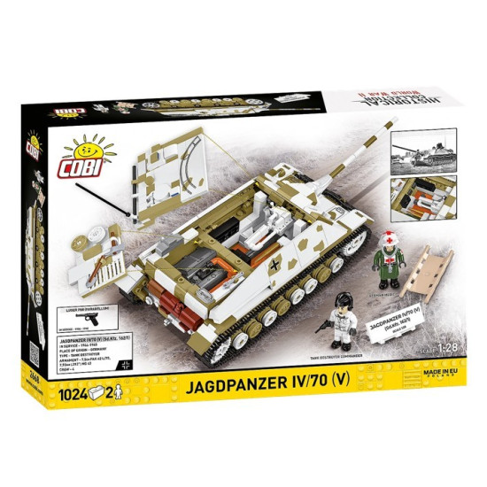 Klocki Jagdpanzer IV/70 (V) (Sd.Kfz.162/1) 1024 elementy