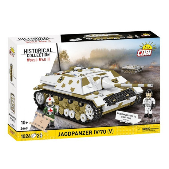 Klocki Jagdpanzer IV/70 (V) (Sd.Kfz.162/1) 1024 elementy